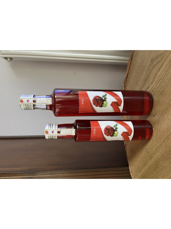 Naravni sirup iz vrtnice Crimson Glory 250 ml