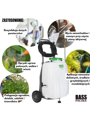 40L akumulatorska kolesna škropilnica