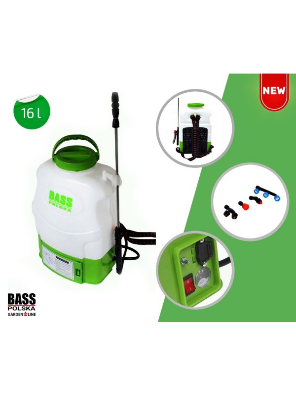 BATERIJSKA NAHRBTNA ŠKROPILNICA Z  16 LITRSKIM REZERVOARJEM