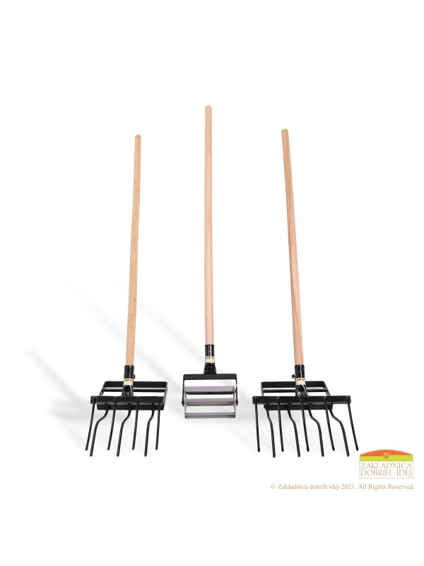 Gabel zur Belüftung und Lockerung des Bodens 30 SCHWARZ